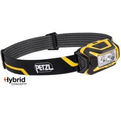 PETZL Aria 2R schwarz/gelb - Stirnlampe