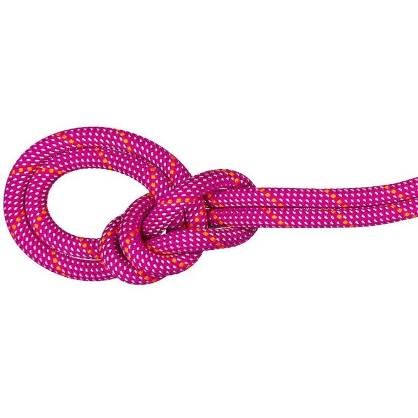 MAMMUT 9.5 Crag Dry 70m pink/zen - Corde d'escalade
