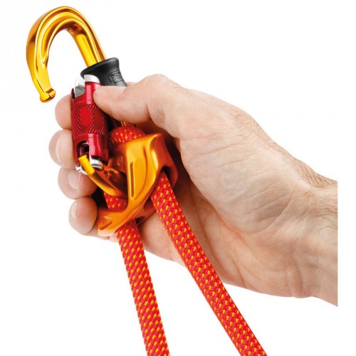 karabína PETZL Sm'D Twist Lock yellow