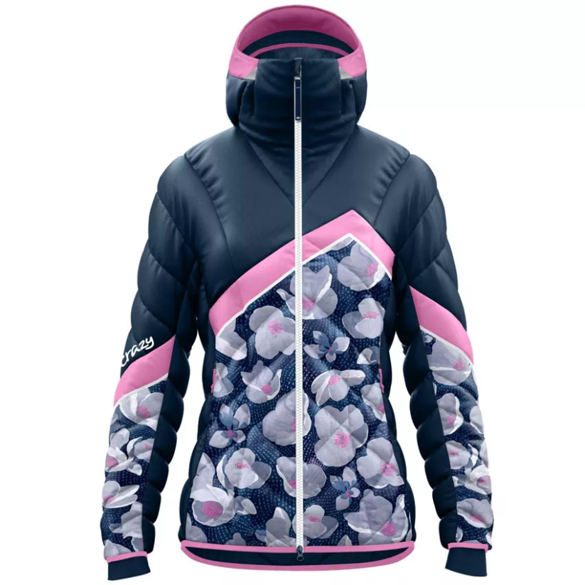 CRAZY IDEA JKT Electra Woman falling flower