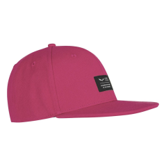 SALEWA Puez Canvas Flat Cap rose red