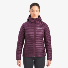 Montane W Anti-Freeze Lite Hooded berry - Veste de loisirs