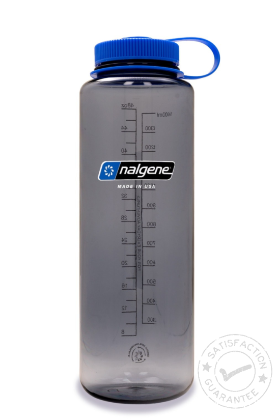 NALGENE Wide Mouth Silo Sustain 1.5 L gray blue - Drinkfles