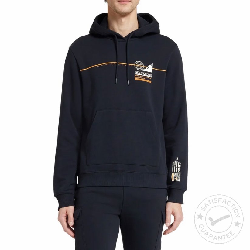 Bluza z kapturem NAPAPIJRI B-Glatt H black