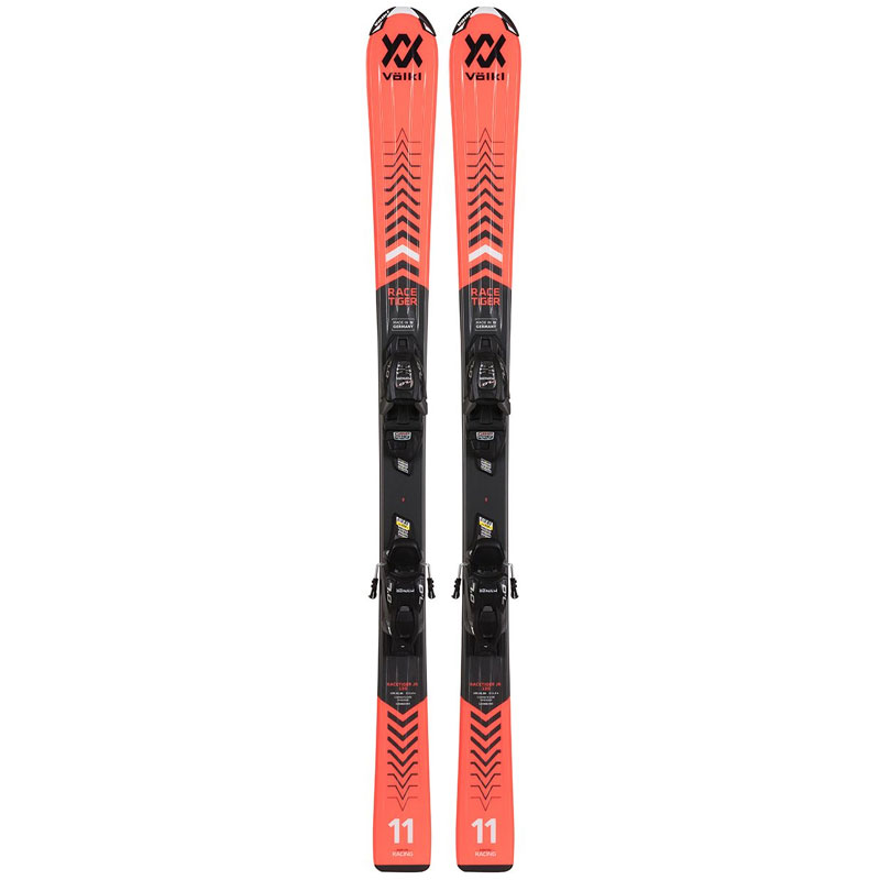 VÖLKL Racetiger JR 120cm red + Marker VMotion 4.5 - Schi