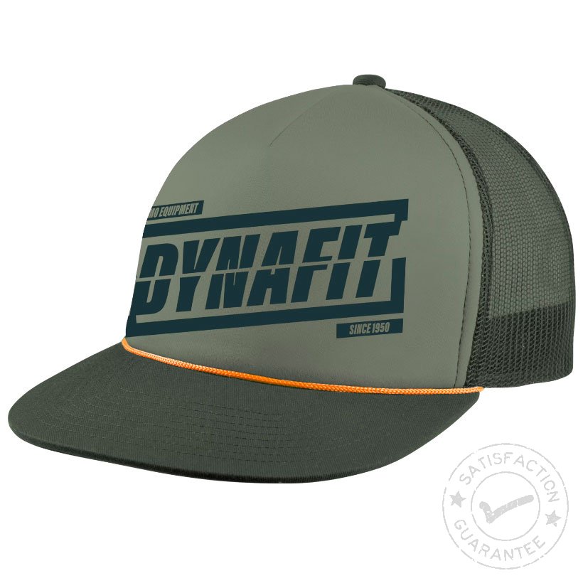 DYNAFIT Graphic Trucker Cap sage tabloid