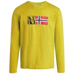 NAPAPIJRI Samuel LS yellow curry - Camiseta de manga larga