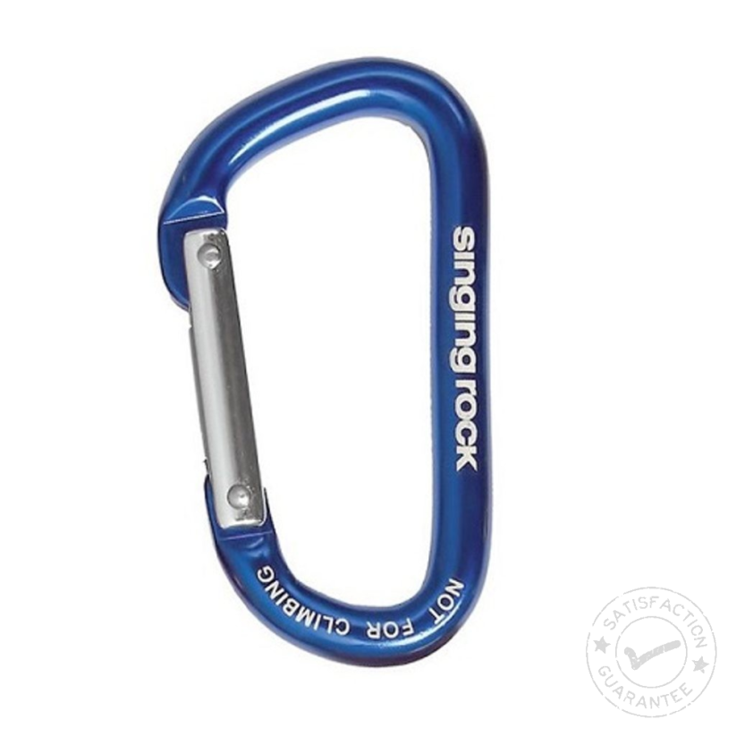 Карабинер SINGING ROCK Mini D blue