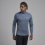 Montane Dart Zip Neck stone blue - Langarmshirt