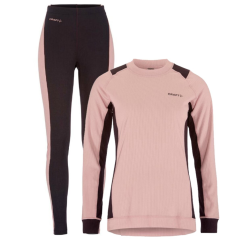CRAFT Core Dry Baselayer Set W charm/plum - Lenjerie termică