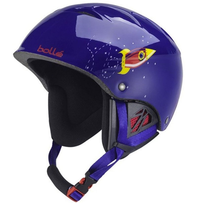 Cască de schi BOLLÉ B-Kid shiny blue-rocket (53-58 cm)