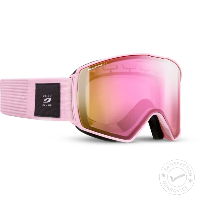 skijaške naočale Julbo LAUNCHER reactiv 1-3 light pink