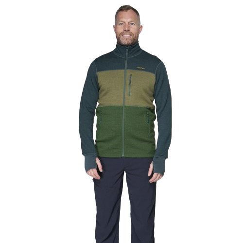 bunda Devold Thermo Wool Jkt Man forest/lichen/woods - Veľkosť: L