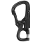 PETZL Eashook Open nero - Connettore