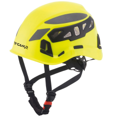 Kask CAMP Ares Air Pro (54-62 cm) yellow/reflective grey
