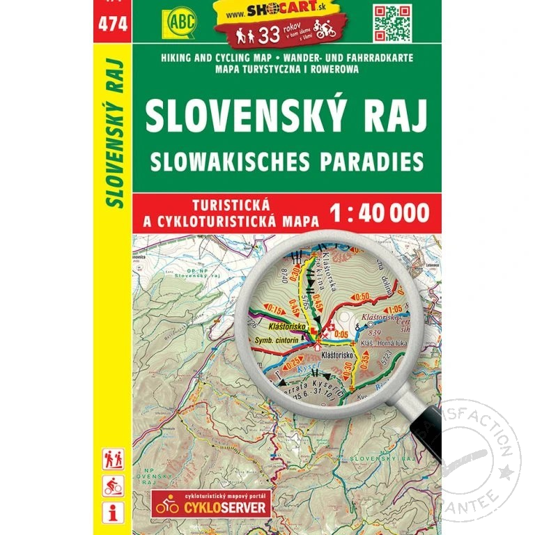 карта SHOCart: Slovenský raj 1:40 000
