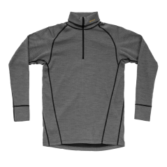 DEVOLD Duo Active Merino 205 Zip Neck castlerock - Sous-vêtement