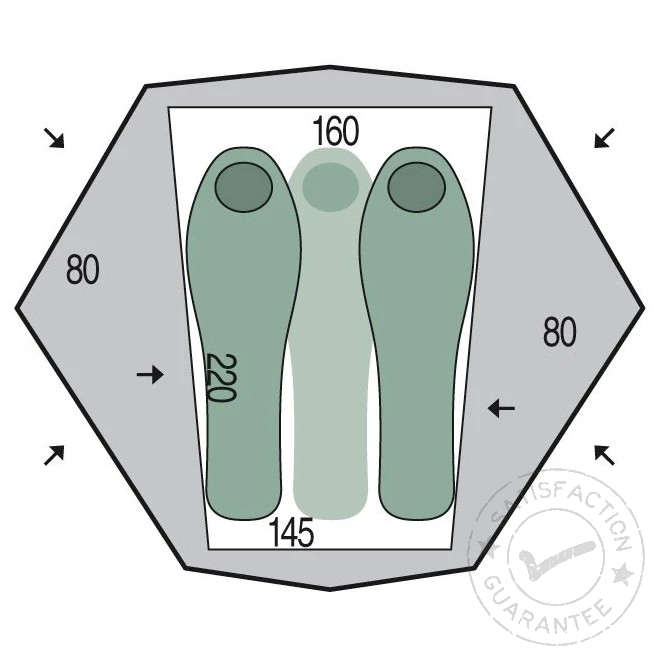 Tent PINGUIN Aero 3 DAC