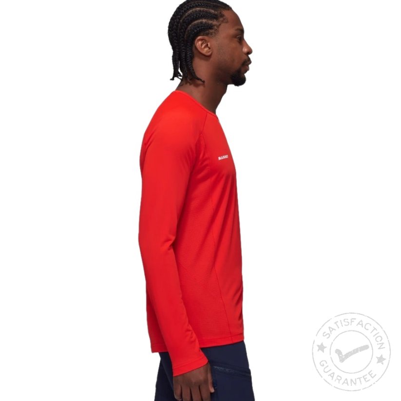 Тениска MAMMUT Aenergy FL Longsleeve Men mammut red