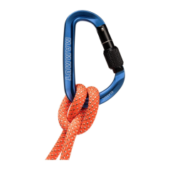 Carabiner MAMMUT Classic HMS Screw-gate blue