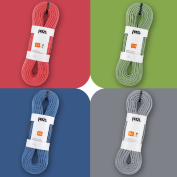 Σχοινιά Petzl ξανά σε απόθεμα! Επιπλέον, 10% έκπτωση!