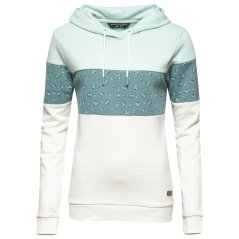 Bluza z kapturem CHILLAZ Walchsee Hoody Women aqua/green/white