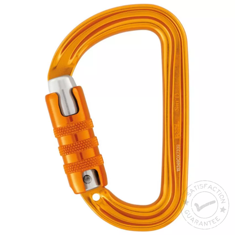karabína PETZL Sm'D Triact Lock yellow