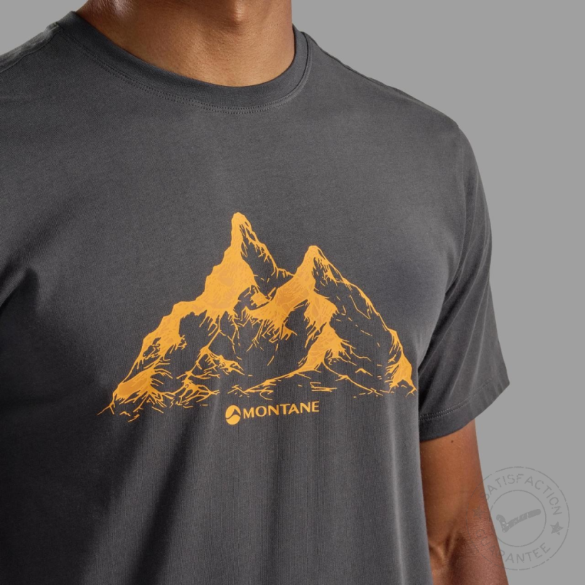 Montane Dual Mountain T-Shirt midnight grey - T-shirt