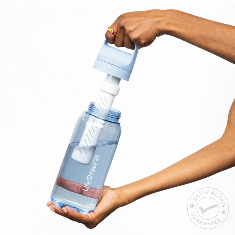 fľaša s filtrom LifeStraw GO 2.0/1L Icelandic Blue