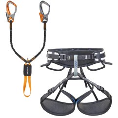 SKYLOTEC Ascent Via Ferrata Pack blue/silver