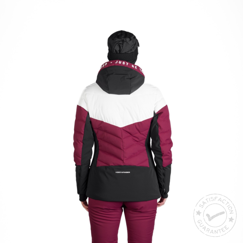 NORTHFINDER Nanette cherry windjack