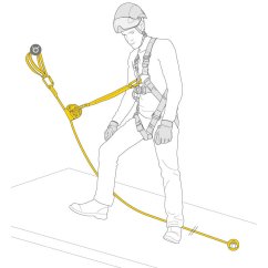 PETZL Asap Lock Vertical Lifeline 10m