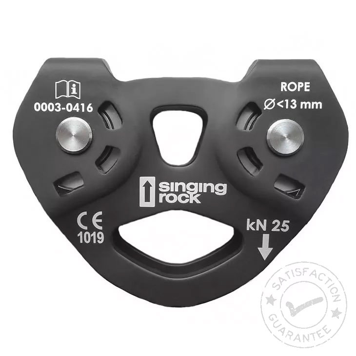 Двойна ролка SINGING ROCK Tandem Pulley black