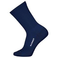 MAMMUT Everyday Crew Socks 3-Pack marine-white - Chaussettes