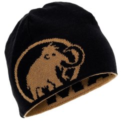 MAMMUT Logo Beanie cheetah/black - Muts