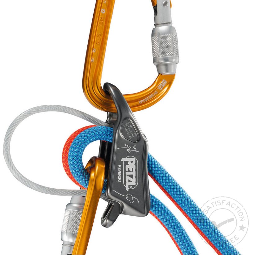 Dispozitiv asigurare PETZL Reverso grey