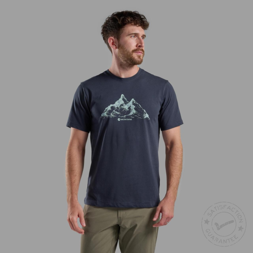Montane Dual Mountain T-Shirt eclipse blue - T-shirt