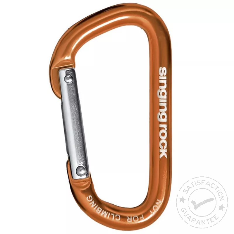 SINGING ROCK Mini D orange - Karabiner