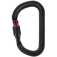 Carabiner PETZL Vulcan Screw-Lock black