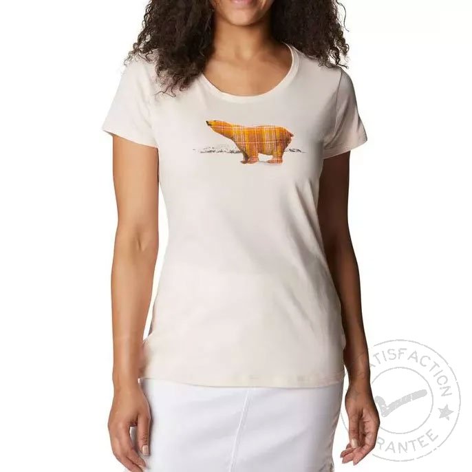 COLUMBIA Daisy Days SS Women Peach Quartz póló