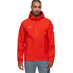 MAMMUT Linard light HS Hooded mammut red - jope