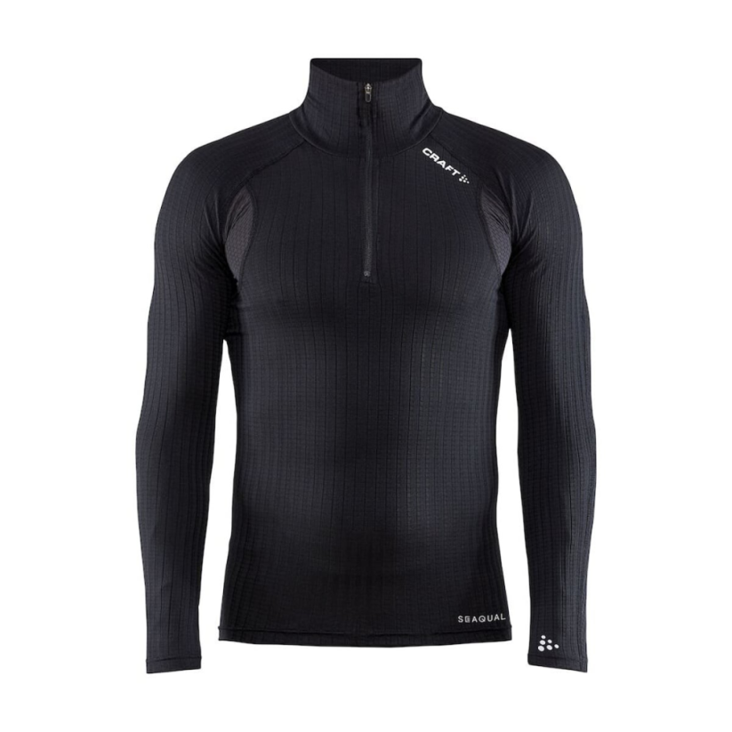 CRAFT Active Extreme X Zip negro - camiseta térmica - Talla: M