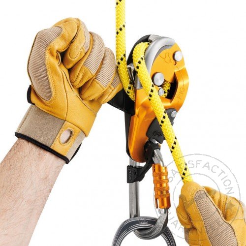 PETZL Rig gelb - Abseilgerät
