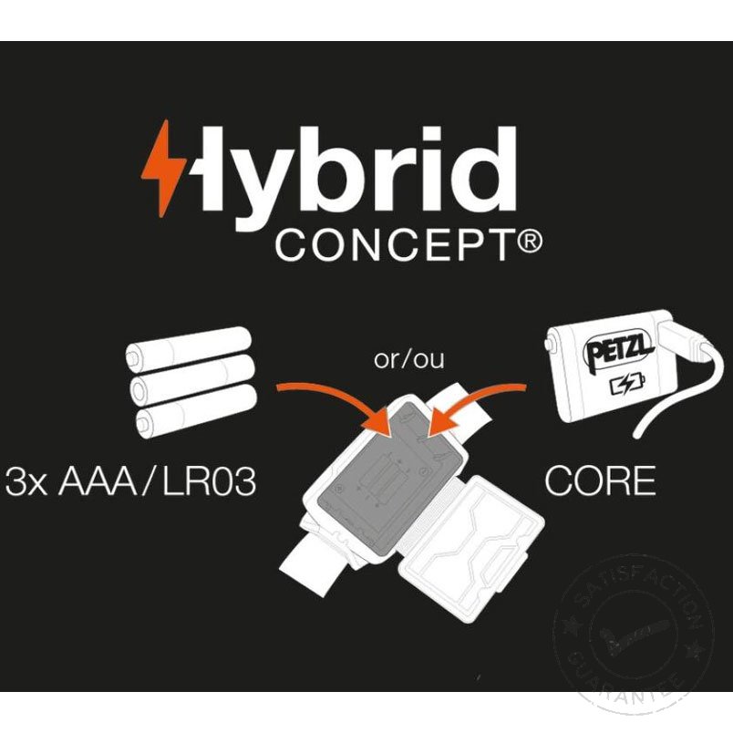 PETZL Actik Core 625 black - Hoofdlamp