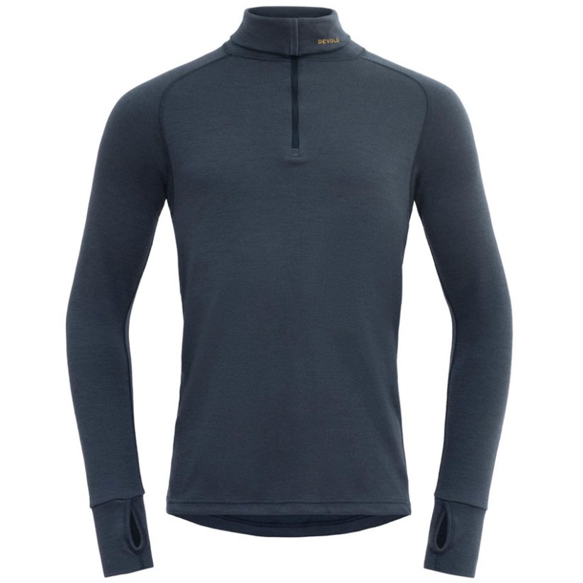 DEVOLD Expedition Merino 235 Zip Neck Man night - Veľkosť: M