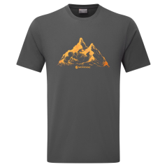 tričko Montane Dual Mountain T-Shirt midnight grey