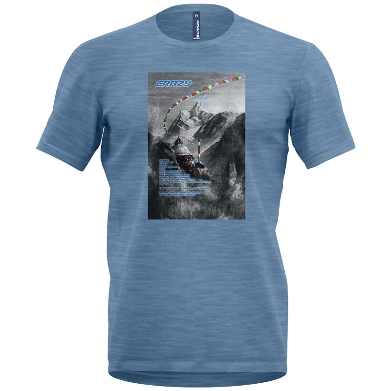 CRAZY T-Shirt Joker Magic Mountain - Veľkosť: S
