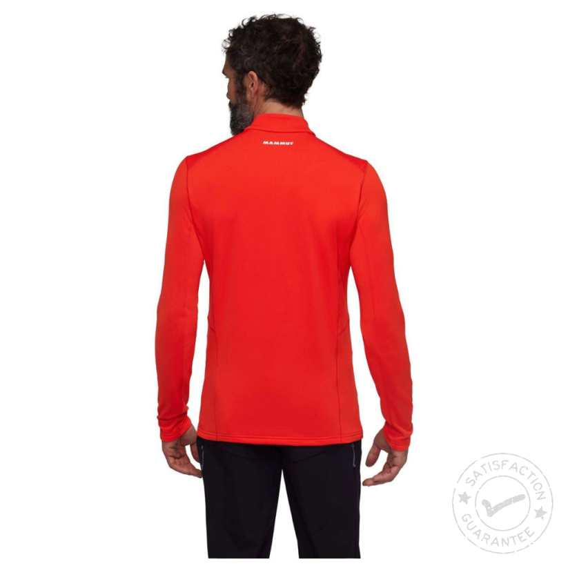 MAMMUT Aenergy ML Half Zip Pull Men mammut red - Fleecejacke