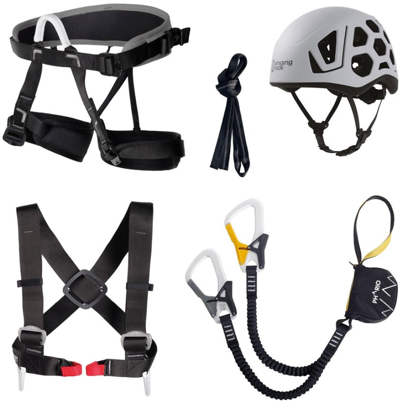 komplet SINGING ROCK Packet Ferrata EXP II L/XXL