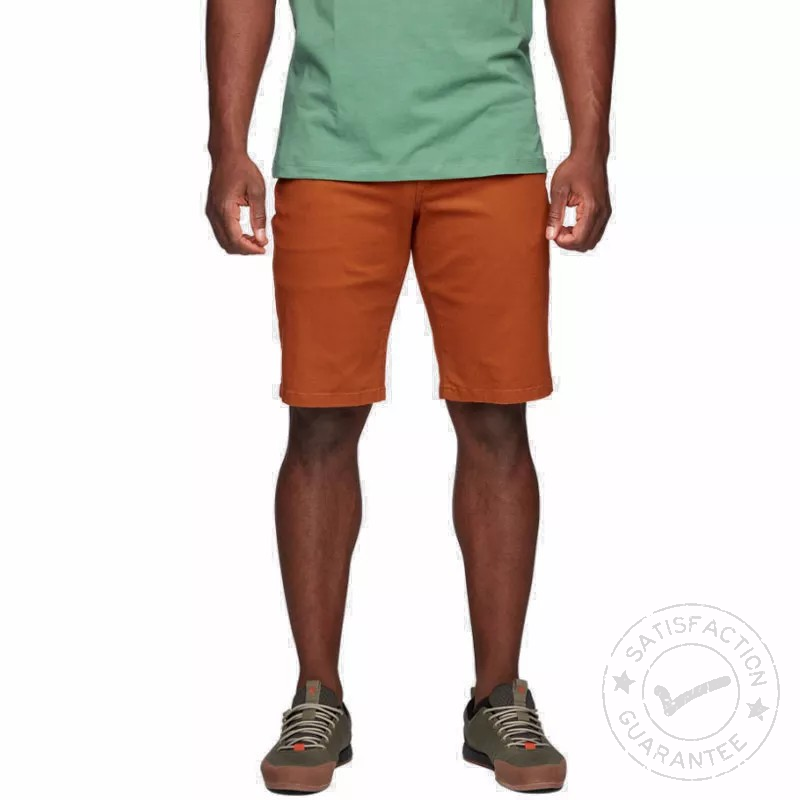 BLACK DIAMOND M Stretch Font Shorts desert clay